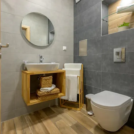 Boho Sea View One-bedroom Pool & Apartamento