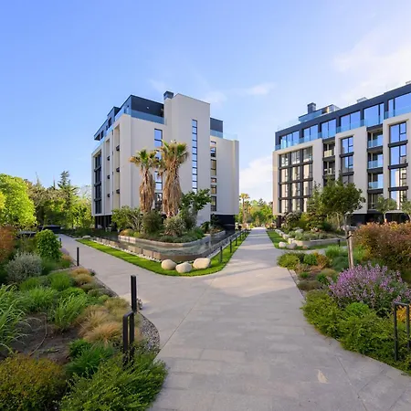 Boho Sea View One-bedroom Pool & Saints Constantine and Helena