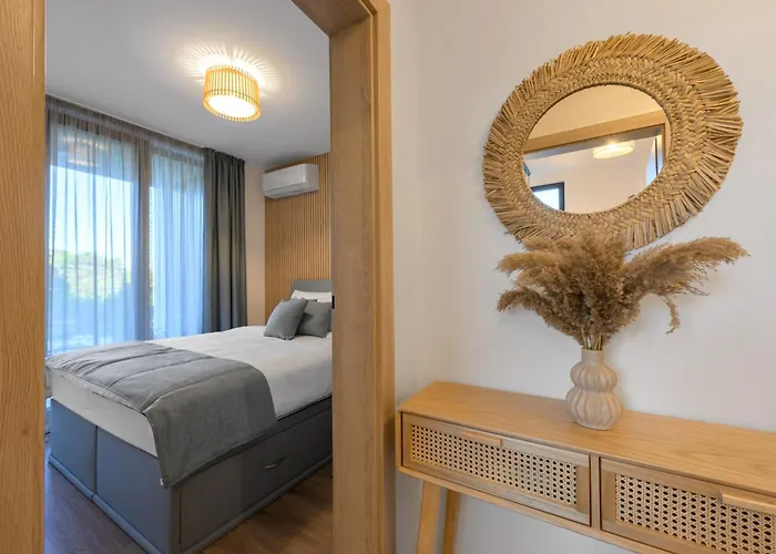 Boho Sea View One-bedroom Pool & アパート *