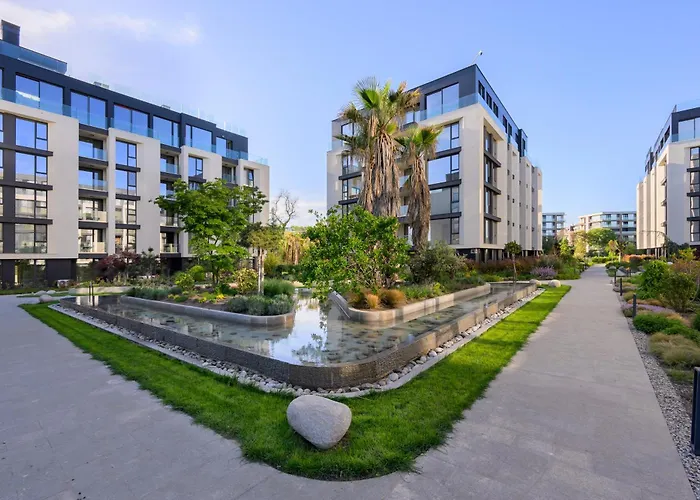 アパート Boho Sea View One-bedroom Pool &