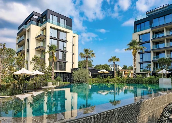 Boho Sea View One-bedroom Pool & アパート *